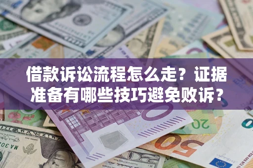 武汉借款诉讼流程怎么走？证据准备有哪些技巧避免败诉？