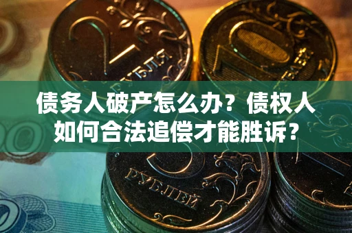 武汉债务人破产怎么办？债权人如何合法追偿才能胜诉？