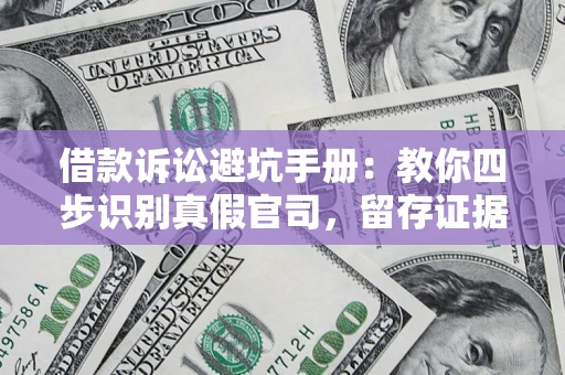 武汉借款诉讼避坑手册：教你四步识别真假官司，留存证据不踩雷