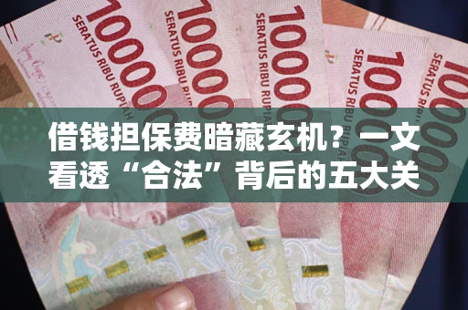 武汉借钱担保费暗藏玄机？一文看透“合法”背后的五大关键陷阱