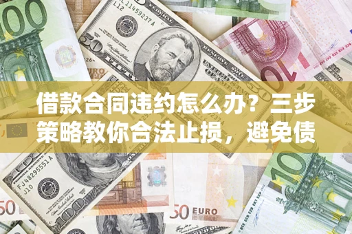 武汉借款合同违约怎么办？三步策略教你合法止损，避免债务危机升级